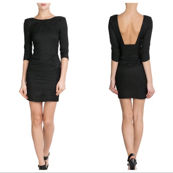 The Kooples Black Mini Dress - Picture 3 of 8